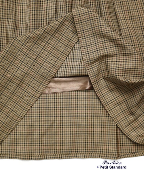 paravion（パラビオン）の「チェックワンピース（ワンピース/ドレス・レディース・グレー/ブルー/ベージュ・ONE）」の12枚目の写真