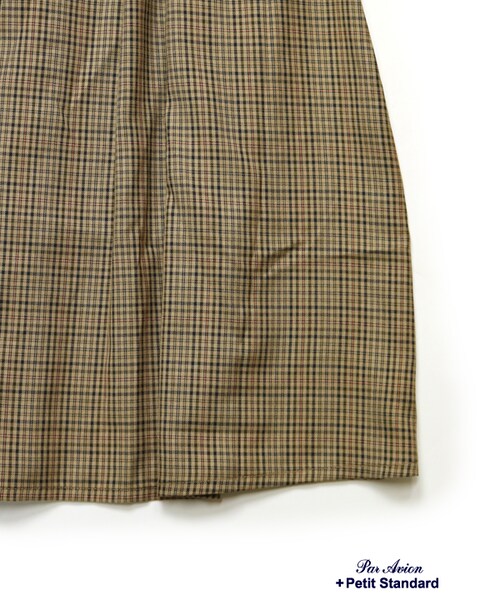 paravion（パラビオン）の「チェックワンピース（ワンピース/ドレス・レディース・グレー/ブルー/ベージュ・ONE）」の11枚目の写真