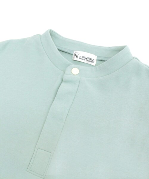 RNA-N（アールエヌエーエヌ）の「M1068 ダンボールニットスキッパートレーナー（トップス・レディース・ライトグレー/グレーブラウン/ミント）」の6枚目の写真