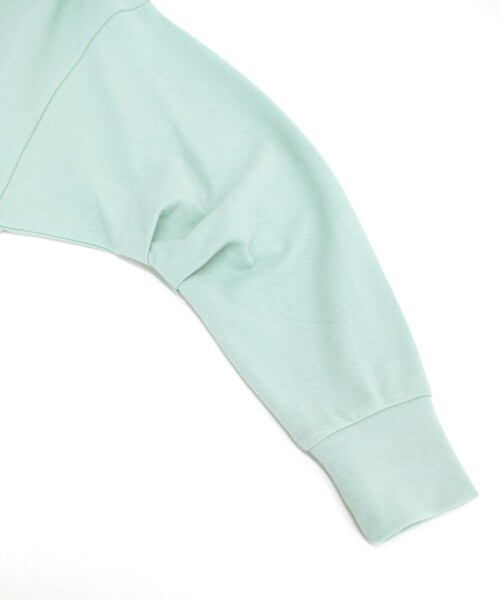 RNA-N（アールエヌエーエヌ）の「M1068 ダンボールニットスキッパートレーナー（トップス・レディース・ライトグレー/グレーブラウン/ミント）」の8枚目の写真