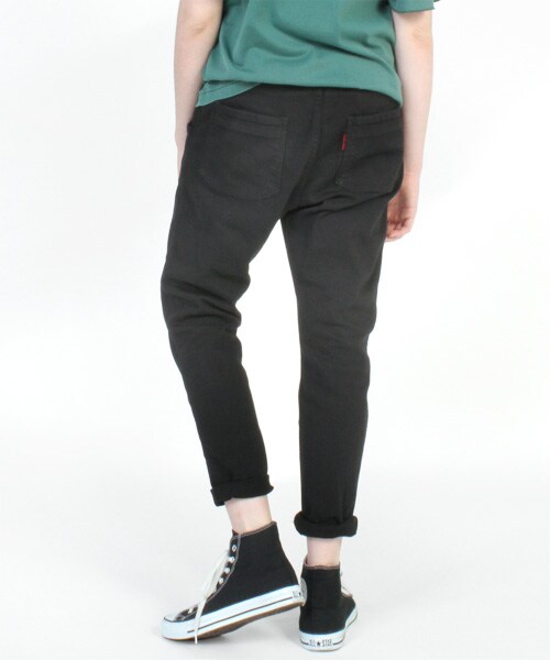 RNA（アールエヌエー）の「R3325 リラックスカラーパンツ（パンツ・レディース・ブラック）」の4枚目の写真