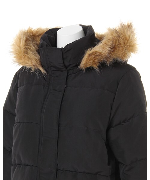 INGNI（イング）の「ファー取り外しエコダウンコート（ジャケット/アウター・レディース・ｸﾛ・M）」の3枚目の写真