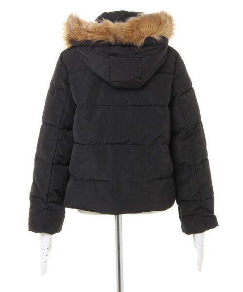 INGNI（イング）の「ファー取り外しエコダウンコート（ジャケット/アウター・レディース・ｸﾛ・M）」の2枚目の写真