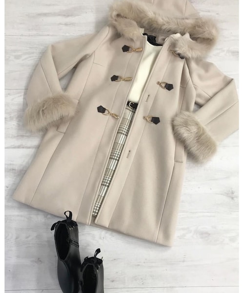 INGNI（イング）の「ベルト付きチェック柄台形／スカート（スカート・レディース・ｱｲﾎﾞﾘｰ/ｺﾝ/ﾍﾞｰｼﾞｭ・M）」の12枚目の写真