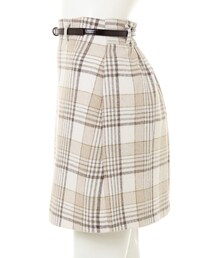 INGNI | ベルト付きチェック柄台形／スカート(スカート)