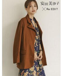 Re:EDIT | リボンベルト付きテーラードジャケット[hb](ジャケット/アウター)