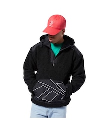Reebok | クラシックス ベクター シェルパ フリース フーディー / Classics Vector Sherpa Fleece Hoodie(トップス)