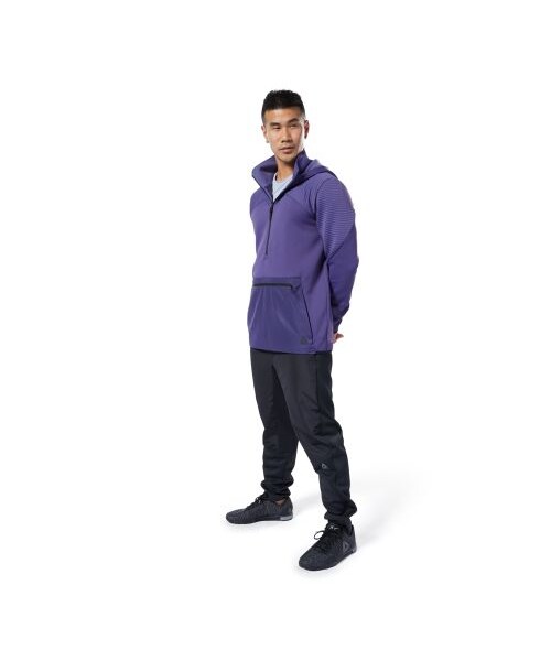 Reebok（リーボック）の「サーモウォーム デルタピーク コントロール フーディー / Thermowarm Deltapeak Control Hoodie（トップス・ミッドナイトインク(EC1001)・S/M/L）」の3枚目の写真