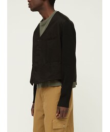 INK/インク（インク）の「Our Legacy Manta Cardigan Black 46