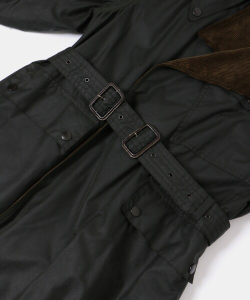 Barbour 　DESPATCH RIDERS WAX　(美品) Barbour - Despatch Riders Belted Corduroy-Trimmed Waxed