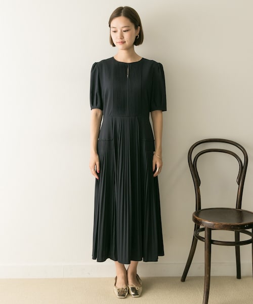 【一度着用のみ】CELFORDセルフォード ジョーゼットプリーツワンピース CELFORD♡ジョーゼット プリーツ ワンピース