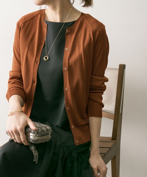 CELFORD（セルフォード）の「CELFORD シアーニットカーディガン