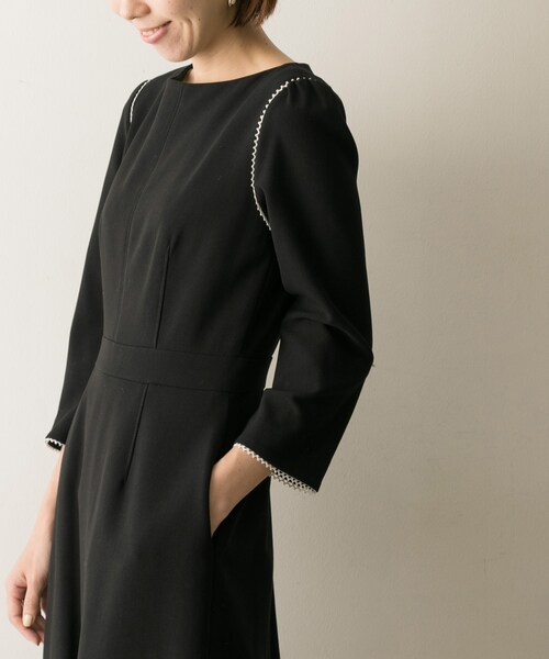 CELFORD（セルフォード）の「CELFORD レース切替ワンピース（）」 - WEAR