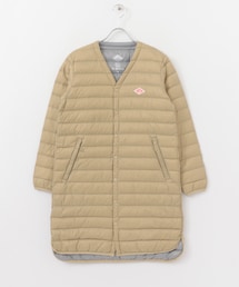 DANTON インナーダウン　ロング　キャメル　38 DANTON インナーダウンロングキャメル38