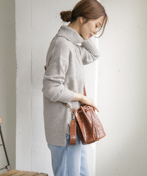 URBAN RESEARCH DOORS ハミルトンウールタートルネック ニット URBAN RESEARCH DOORS（アーバンリサーチドアーズ）の