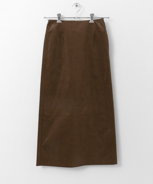 URBAN RESEARCH DOORS(アーバンリサーチドアーズ)の「【Oggi掲載】コーデュロイマキシストレートスカート(その他・レディース・GREGE/CHOCO/GREEN・36/38)」の20枚目の写真