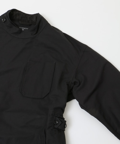 新品 Engineered Garments MG Coat ブラック　定価6万 Engineered Garments Black Double Cloth MG Coat Engineered