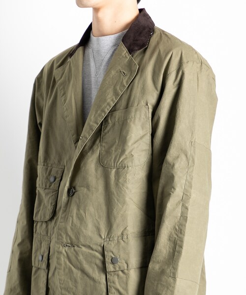 Barbour エンジニアードガーメンツ 別注 Ground Wax ジャケット ENGINEERED GARMENTS (エンジニアードガーメンツ) EG x Barbour Ground