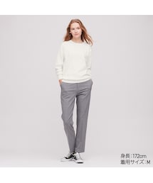 UNIQLO | コットンカシミヤクルーネックセーター（長袖）(ニット/セーター)