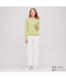 UNIQLO | コットンカシミヤクルーネックセーター（長袖）(ニット/セーター)