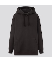 UNIQLO | スウェットオーバーサイズプルパーカ（長袖）(パーカー)