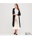 UNIQLO | シフォンプリーツロングスカート（丈標準80～84cm）(裙子)