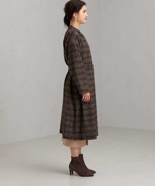 グリーンレーベルリラクシング　スライバーメルトンガウン　ブラック/黒色 green label relaxing（グリーンレーベルリラクシング）の「FFC