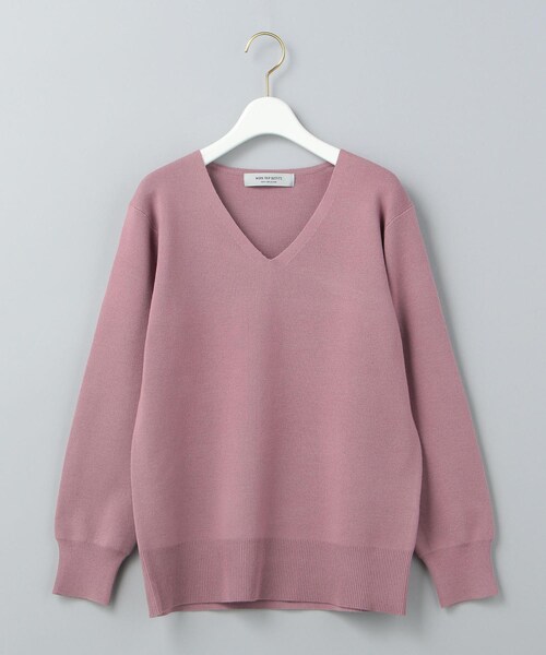 WORK TRIP OUTFITS GREEN LABEL RELAXING(ワークトリップアウトフィッツグリーンレーベル リラクシング)の「【WORK TRIP OUTFITS】CS W/A Vネック 総針 プルオーバーニット(その他・レディース・その他・FREE)」の9枚目の写真