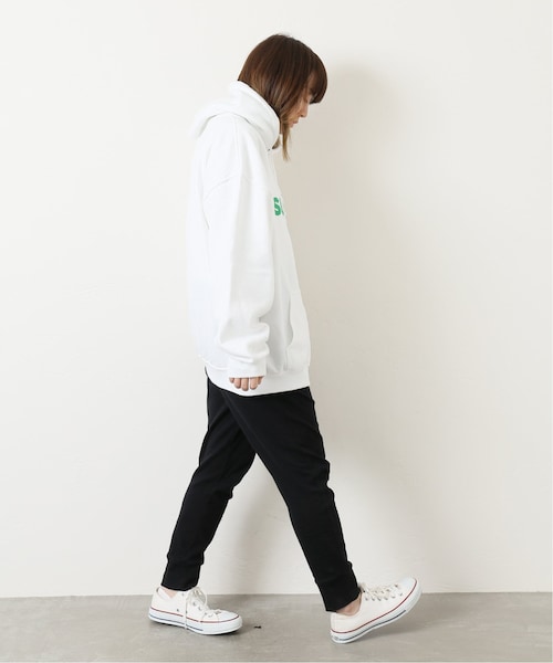 SUNDAY/スウェットハーフZip/グレー/LUXE SUNDAY/スウェットハーフZip/グレー/LUXE