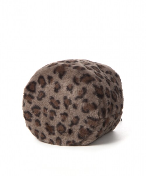 studio CLIP（スタディオクリップ）の「アソートファー巾着バッグ（バッグ・レオパード/アイボリー/マスタード）」の8枚目の写真