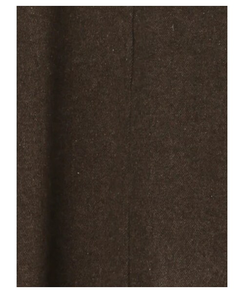 Samansa Mos2（サマンサ モスモス）の「≪USED≫ウール混ノーカラージャケット（ジャケット/アウター・アイボリー/ブラック/ブラウン・F）」の7枚目の写真