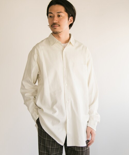 シャツ LENO  loose fit shirt LENO（リノ）の「LENO LOOSE FIT SHIRT（）」 - WEAR