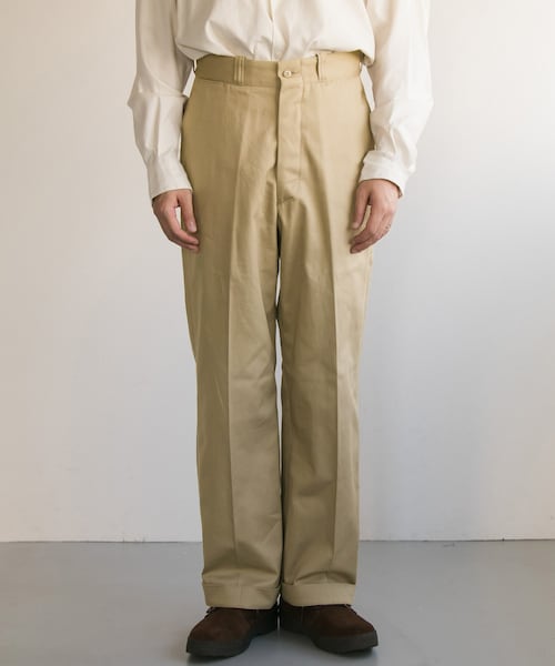 LENO（リノ）の「LENO WIDE CHINO TROUSERS（）」 - WEAR