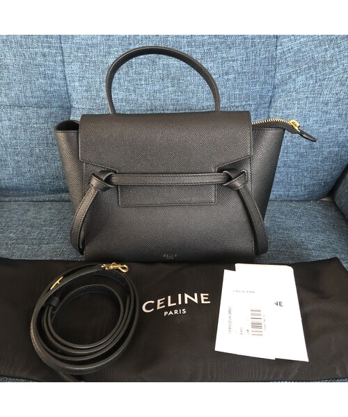 CELINE（セリーヌ）の「新品 正規 Celine セリーヌ ナノ ベルトバッグ 