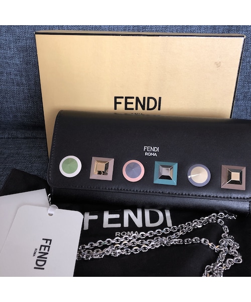 フェンディ チェーンウォレット スタッズ ショルダー FENDI FENDI