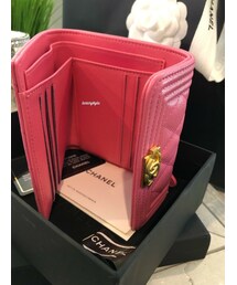 CHANEL 新作★雑誌掲載★BOY CHANEL ナノウォレット★ピンク CHANEL 新作☆雑誌掲載☆BOY CHANEL ナノウォレット☆ピンク