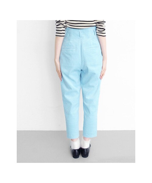 KBF（ケイビーエフ）の「コーデュロイタックパンツ（パンツ・レディース・WHITE/L.BLUE/WINE・36/38）」の15枚目の写真