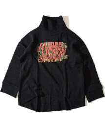 ALDIES | Adult 3D Turtle Top(Black)(スウェット)