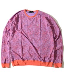 ALDIES | Composition Big Long T(Pink)(Tシャツ/カットソー)