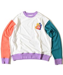 ALDIES | 【7up×ALDIES】7up collaboration Wide Long T(White)(Tシャツ/カットソー)
