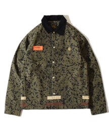 ALDIES | 【ALDIES×UNIVERSAL OVERALL】Daydrums Coach Jacket(Olive)(その他アウター)
