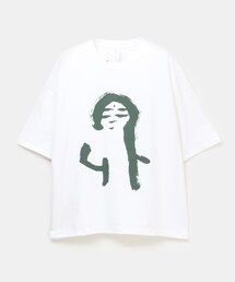 AUGUSTE PRESENTATION 仏墨画 リメイクTシャツ