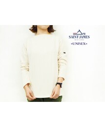 SAINT JAMES | OUESSANT "SOLID" [ ECRU(NAT) ](Tシャツ/カットソー)