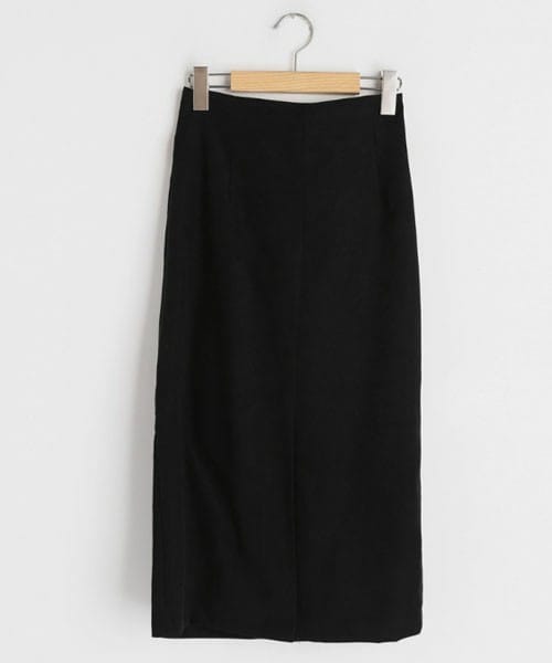 DHOLIC（ディーホリック）の「スリットHラインロングスカート（スカート・レディース・ブラウン/ブラック・FREE）」の2枚目の写真