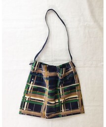 Handmade | basic_shoulder bag_ colorful check (ショルダーバッグ)