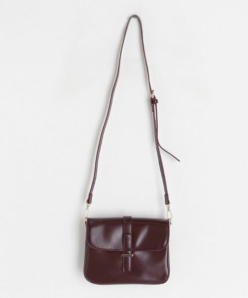 DHOLIC（ディーホリック）の「2WAYスクエアバッグ（ショルダーバッグ・レディース・グリーン/レッド/ブラウン/パープル/ブラック・FREE）」の5枚目の写真