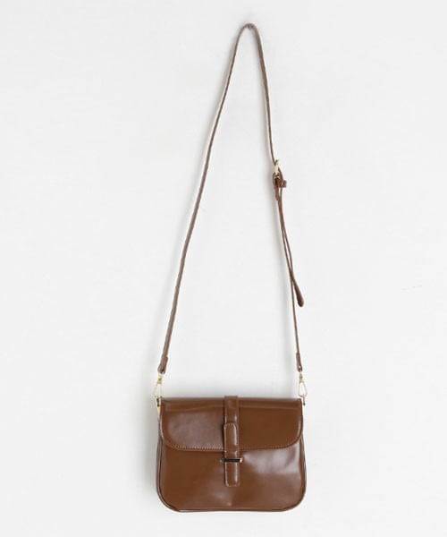 DHOLIC（ディーホリック）の「2WAYスクエアバッグ（ショルダーバッグ・レディース・グリーン/レッド/ブラウン/パープル/ブラック・FREE）」の3枚目の写真