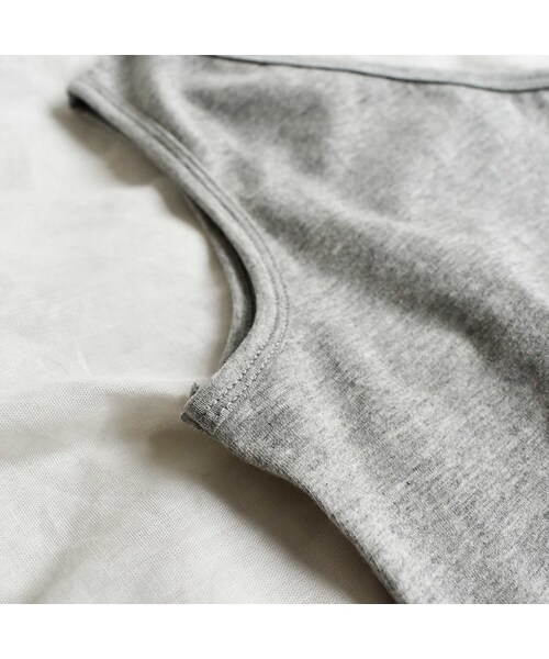 Lavish Gate（ラヴィッシュゲート）の「mb-tops-02021　アシンメトリー　変形タンクトップ　ホワイト　グレー　ブラック（Tシャツ/カットソー・レディース・その他）」の10枚目の写真