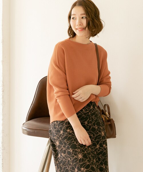 URBAN RESEARCH ROSSO - 新品　URBAN RESEARCH ROSSOバックデザインガーターホールニット URBAN RESEARCH ROSSO WOMEN（アーバンリサーチ ロッソ）の