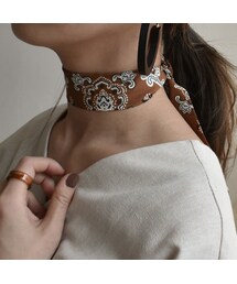 Lavish Gate | mb-scarf-02003　エスニック柄ネックスカーフ(バンダナ/スカーフ)